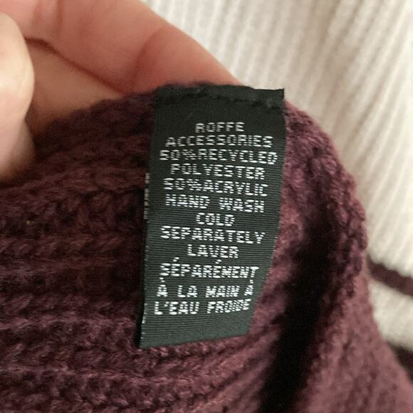 Women’s Macy’s poncho Sustainable ethical one size eco friendly oversized boho - Picture 9 of 11